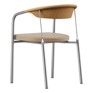 Chairman Chair in Oak with Upholstery in Lime by Henrik Tengler for One Collection For Sale