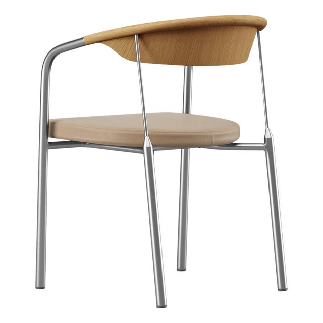 Chairman Chair in Oak with Upholstery in Lime by Henrik Tengler for One Collection For Sale