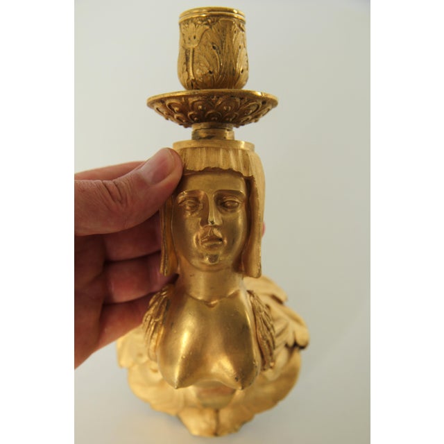 French Empire Ormolu Wall Sconces, 1820s, Set of 2 For Sale - Image 11 of 18