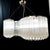 Vintage Murano Chandelier with Its Letter S Shape with Murano Prism Glass, Venice, Italy For Sale - Image 4 of 18