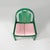 Mid-Century Modern French Modern Argos Armchair in Pink Leather and Green Wood by Baumann, 1970s For Sale - Image 3 of 18