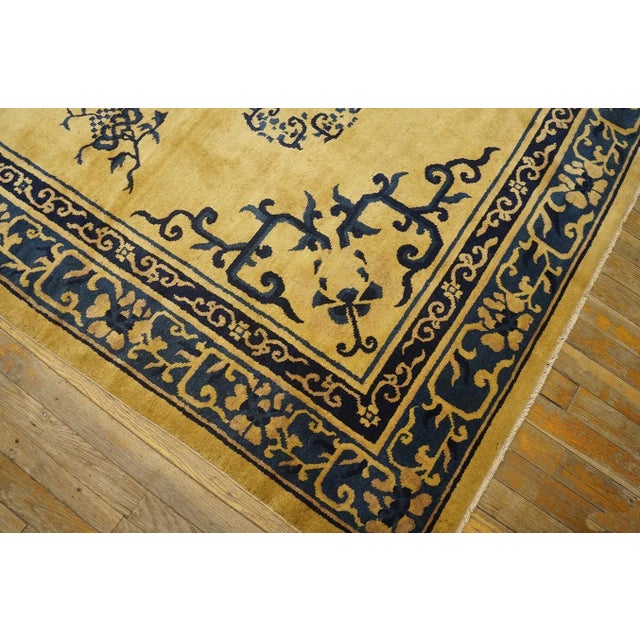 Antique Chinese Peking Rug For Sale - Image 12 of 12