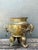 Chinoiserie Vintage Asian Brass Dragon Cache Pot For Sale - Image 3 of 13