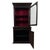 An imposing 19th-century English Victorian bookcase, finely crafted from oak and distinguished by its exceptional carved...