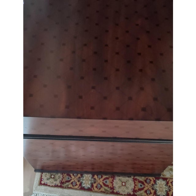 2000 - 2009 Neiman Marcus Wood Blanket / Storage Chest For Sale - Image 5 of 7