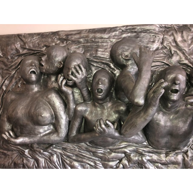 Pilgrim, Relief Wall Sculpture, 1960s For Sale - Image 6 of 15