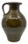 Olive Green Ceramic Pitcher Vase from Saint Clément, France, 1960 For Sale