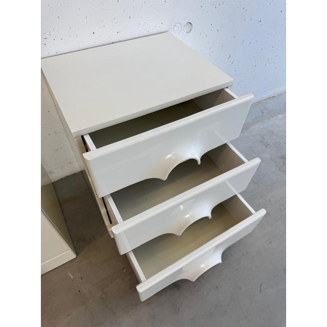Wood Space Age Quadro Hallway Set with Wardrobe and Sideboard by Schönbuch, 1970s, Set of 9 For Sale - Image 7 of 18