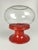 Large Space Age Candleholder or Lantern in Glass and Ceramic, 1970s For Sale - Image 14 of 14