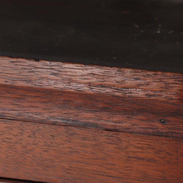 Walnut Hanging Curio Cabinet 20thC For Sale - Image 4 of 12