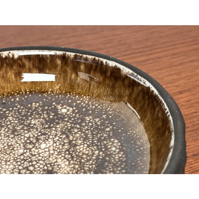 Mid-Century Modern Danish Studio Pottery Bowl from Frank Keramik, 1960s For Sale - Image 5 of 8