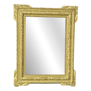 Antique Gilded Mirror, 1890s For Sale
