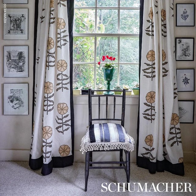 Not Yet Made - Made To Order Schumacher x Marian Mcevoy Pretty Petals Fabric In Neutral For Sale - Image 5 of 6