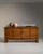 Wood 1930-1939 Germany Rich Walnut Brown Glass-Top Walnut Sideboard For Sale - Image 7 of 11