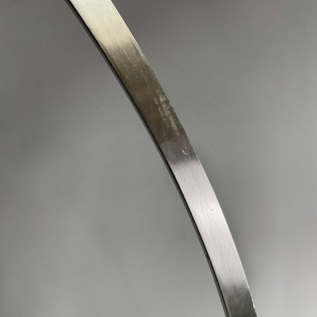 Italian Modern Arco Floor Lamp attributed to Achille and Pier Giacomo Castiglioni for Flos, 1960s For Sale - Image 13 of 18