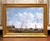 19th Century French Coastal Marine Oil Painting of Fishing Boats in Gilt Frame For Sale In Dallas - Image 6 of 11