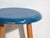 Wood Vintage Wooden Stool with Round Seat, Central Europe, 1950 For Sale - Image 7 of 9