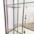 Large Antique Metal Museum Display Cabinet with Curved Glass, 1890s For Sale - Image 12 of 18