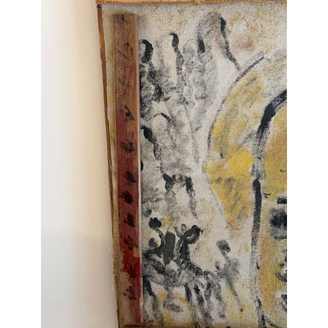 Late 20th Century Purvis Young “Black Angel with Procession” Mixed-Media Assemblage, Circa 1985 For Sale - Image 5 of 18