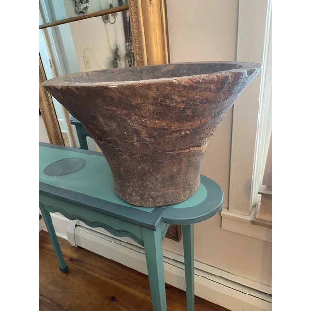 Early 19th Century Primitive Tribal Ceremonial or Feasting Bowl For Sale - Image 9 of 9