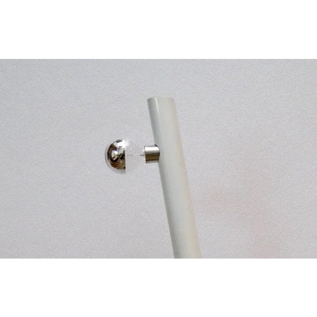 Metal Italian Inclined Floor Lamp in Painted Metal, 1970s For Sale - Image 7 of 9