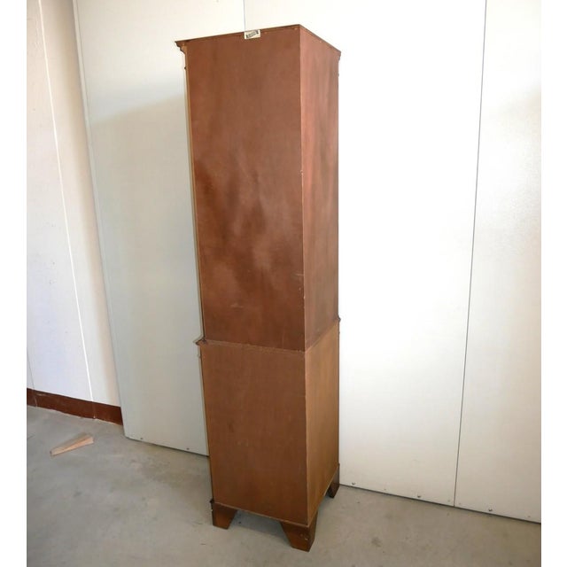 Vintage English Corner Cupboard, 20th Century For Sale - Image 9 of 17