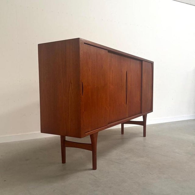 Danish Sideboard by Kjaernulf for Bruno Hansen, 1960s For Sale - Image 4 of 17