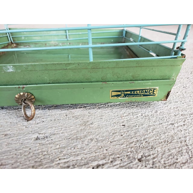 Mid 20th Century Reliance Green Asian Style Birdcage For Sale - Image 10 of 13