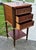 Antique French Regency Style Three Drawer Mahogany Chest W/Brass Fittings For Sale - Image 9 of 13