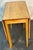 Tiger / Curly Maple Pennsylvania Bench Made Vintage Double Gate Leg Table For Sale - Image 17 of 18