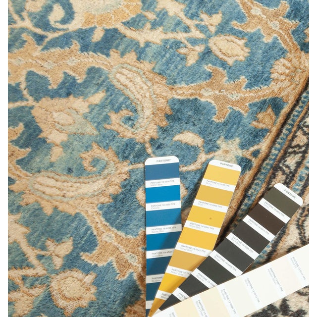 1920s Doris Leslie Blau Antique Meshad Light Beige Runner - c. 1920 Mashad (Fragment) For Sale - Image 5 of 7