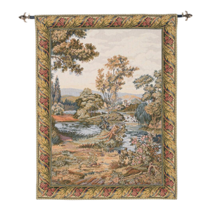 Cascade Loom Woven Tapestry - 115 X 86 Cm (3'9" X 2'10") - Requires Rod Size 2