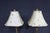 Late 20th Century Gold Gilt-Stick Lamps/Pair For Sale - Image 5 of 13
