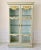 Vintage C. 1940s Italian Florentine Hand-Decorated Celadon China Cabinet With Gold Floral Detail & Chicken Wire Doors For Sale - Image 13 of 13