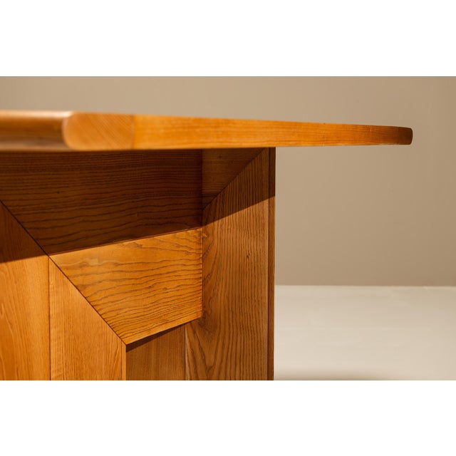 Italian Triangular Dining Table by Silvio Coppola for Montina, Italy, 1970s For Sale - Image 9 of 13