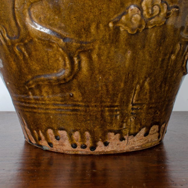 17th Century Martaban Storage Jar For Sale - Image 10 of 13