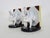 Italian Art Deco Bookends Woman on Ceramic Pig, 1930s For Sale - Image 3 of 11