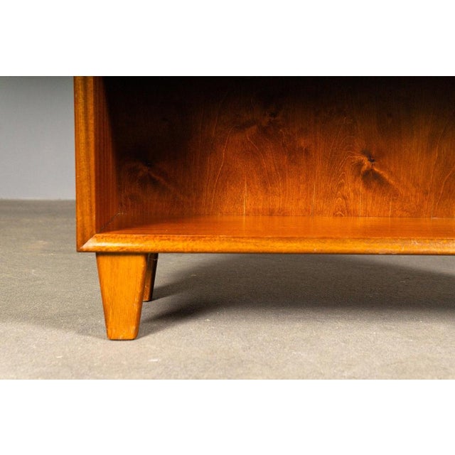 Small Mid-Century Mahogany Bookshelf For Sale - Image 10 of 12
