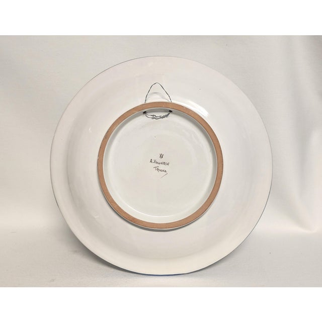 Large Spanish Triana Platter For Sale - Image 4 of 11