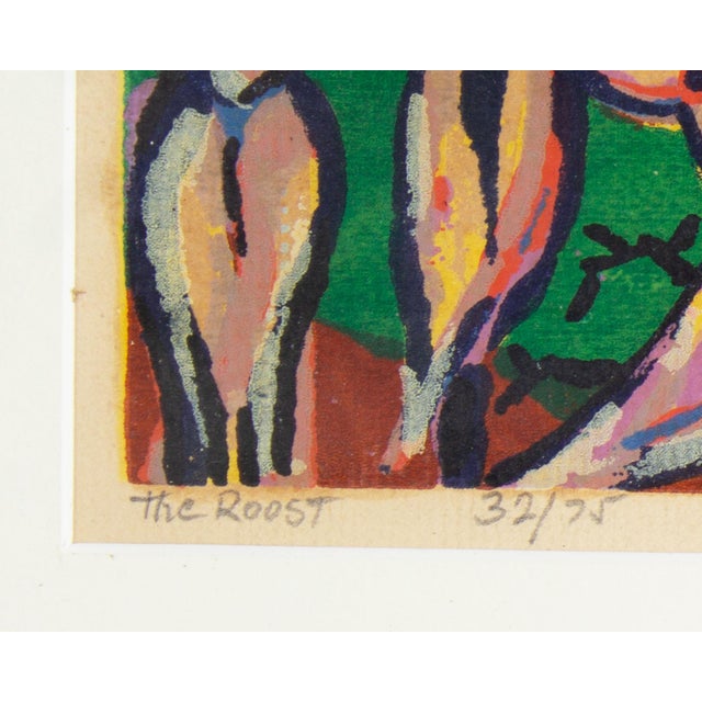 “The Roost” Serigraph Print by Dorie Marder For Sale - Image 4 of 7