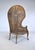 Vintage Canopy Porter Chair French Country Louis XV Style, Double Cane For Sale - Image 12 of 13
