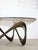 Italian Organic Snake Wooden and Smoked Glass Coffee Table, 1960s For Sale - Image 13 of 18
