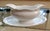 1925-1939 Hutschenreuther Selb Lhs Bavaria Germany Rare Favorit Pattern White Porcelain Gravy Boat With Attached Underplate Dish For Sale - Image 10 of 10