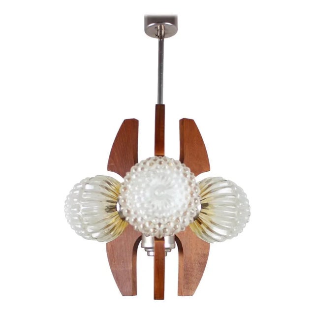 Chandelier, 1970s For Sale - Image 10 of 10