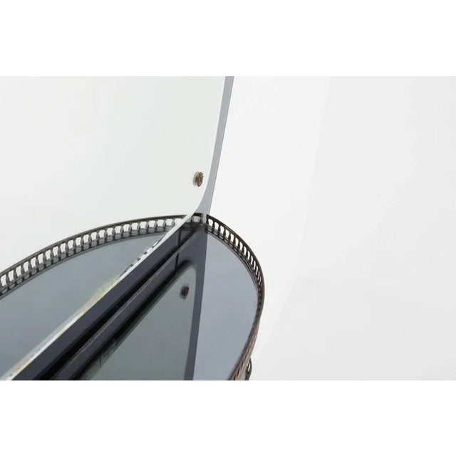 Mid-Century Modern Italian Mirror from Crystal Art, 1960s For Sale - Image 9 of 11