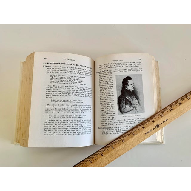 Paper 1966 Edition History of French Literature Written In French For Sale - Image 7 of 9