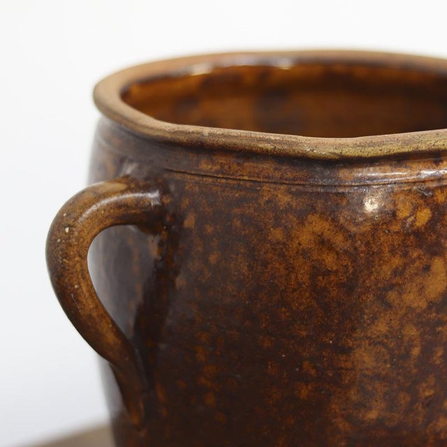 19th Century South German Glazed Confit Pot / Jar For Sale - Image 6 of 7