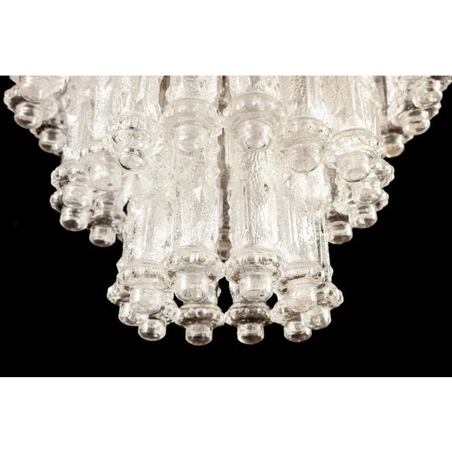 Murano Art Glass Chandelier by Aureliano Toso, 1950 For Sale - Image 12 of 17