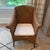Boho Chic Vintage Philippine Herringbone Woven Rattan Lounge Chair For Sale - Image 3 of 12
