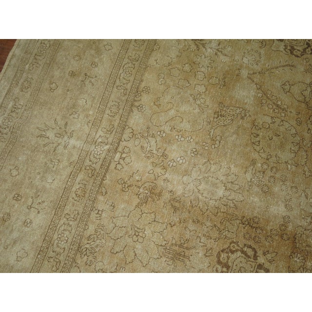 Early 20th Century Antique Zabihi Collection Persian Tabriz Rug - 11'2" x 14'3" For Sale - Image 5 of 12